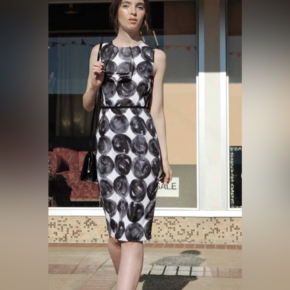 Dear Creatures NAOMI Dress STACKED DOTS